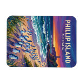 Phillip Island Australien Magnet (Horizontal)