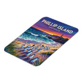 Phillip Island Australien Magnet (Linke Seite)