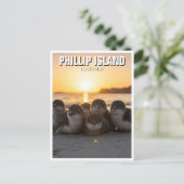 Phillip Island Australien Postkarte (Stehend Vorderseite)