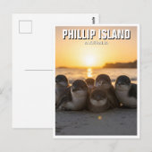 Phillip Island Australien Postkarte (Vorne/Hinten)