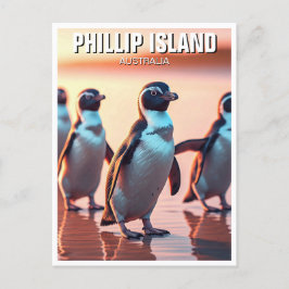 Phillip Island Australien Postkarte