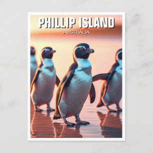 Phillip Island Australien Postkarte
