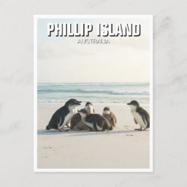 Phillip Island Australien Postkarte