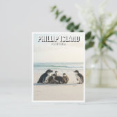 Phillip Island Australien Postkarte (Stehend Vorderseite)