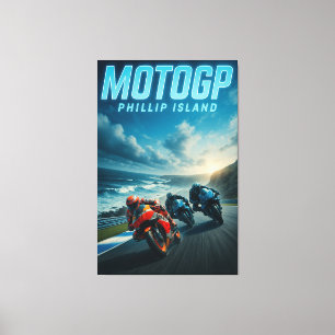 Phillip Island MotoGP Australian Grand Prix 2024  Leinwanddruck
