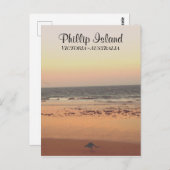 Phillip Island, Victoria, Australien Postkarte (Vorne/Hinten)