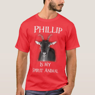 Phillip ist mein Geist-Tier-Schwarz T-Shirt