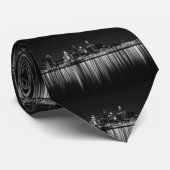 Phillip night b/w krawatte (Gerollt)