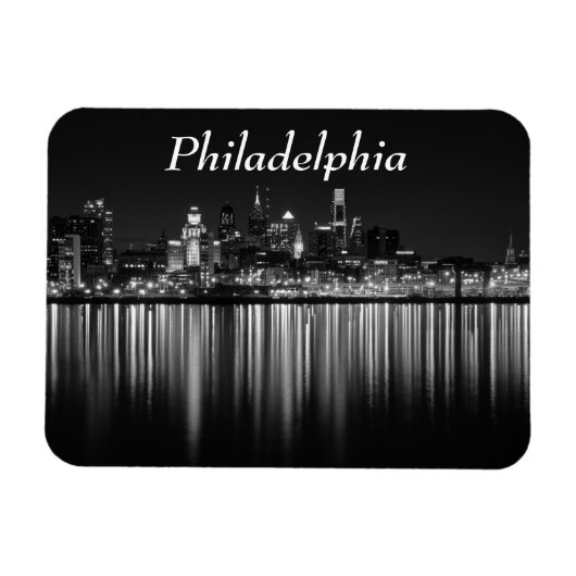 Phillip night b/w magnet (Horizontal)