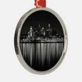 Phillip night b/w silbernes ornament (Rechts)