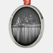 Phillip night b/w silbernes ornament (Links)