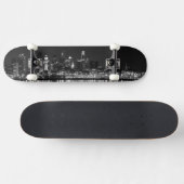 Phillip night b/w skateboard (Horizontal)