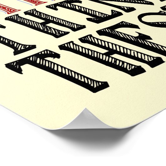 Phillipier 4:8 Poster (Ecke)