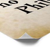 Phillippianer 4:13 poster (Ecke)