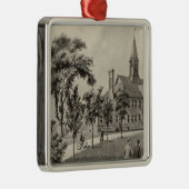 Phillips Exeter Academy Silbernes Ornament (Rechts)