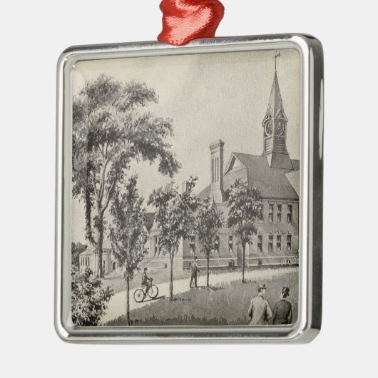 Phillips Exeter Academy Silbernes Ornament (Links)