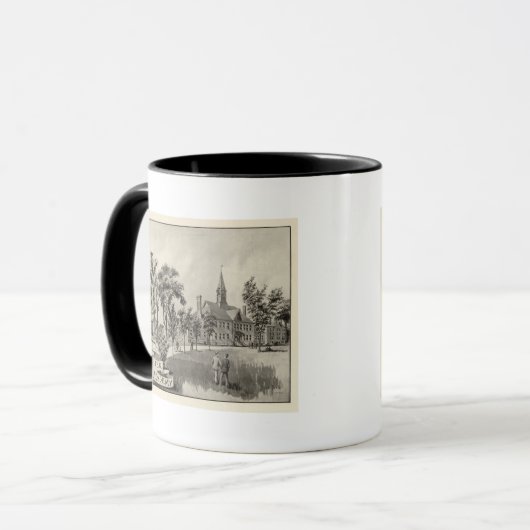 Phillips Exeter Academy Tasse (Vorderseite Links)