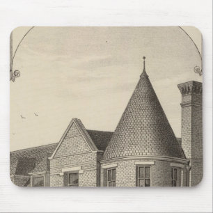Phillips Landkreis Bank, Phillipsburg, Kansas Mousepad