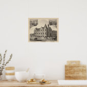 Phillips Landkreis Bank, Phillipsburg, Kansas Poster (Küche)