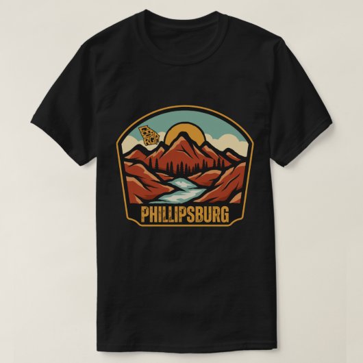 Phillipsburg, Georgien T-Shirt (Design vorne)