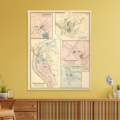 Phillipsburg, NJ Leinwanddruck (Insitu (Wohnzimmer))