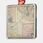 Phillipsburg, NJ Silbernes Ornament (Links)