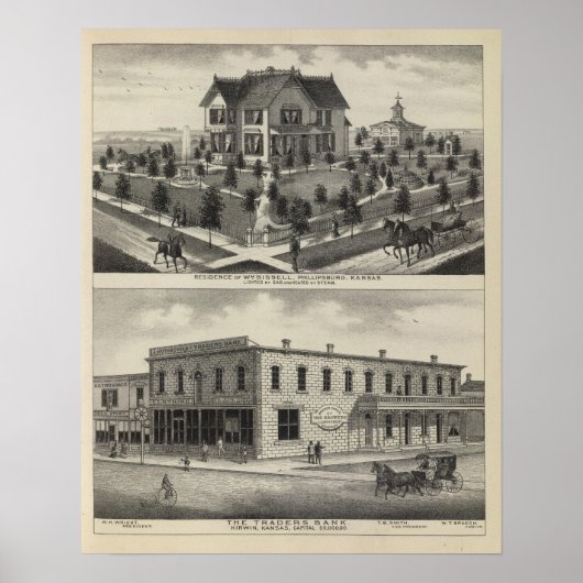 Phillipsburg Traders Bank, Kansas Poster (Vorne)