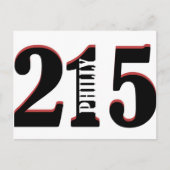 Philly 215 postkarte (Vorderseite)