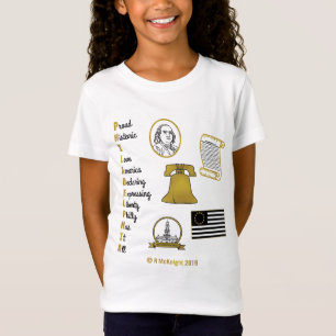 Philly Acronym Girls Tourist T-Shirt