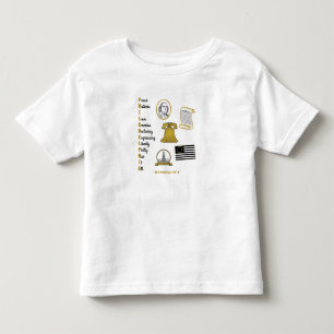 Philly Acronym Tourist Kleinkind T-Shirt