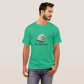 Philly Adler - dunkler T - Shirt (Vorne ganz)