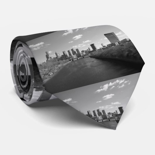 Philly b/w krawatte (Gerollt)