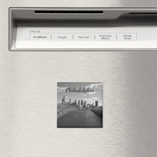 Philly b/w magnet (In Situ (Geschirrspüler))