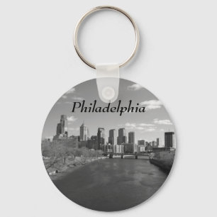 Philly b/w schlüsselanhänger