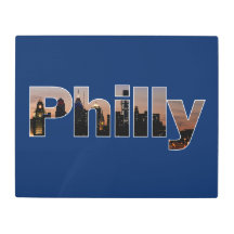 Philly beschriftet Metall, Kunst zu ummauern