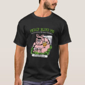 Philly blinde Schwein GRILLEN T-Shirt (Vorderseite)