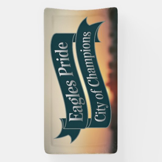 Philly Champions Banner - Eagles Pride (Vertikal)