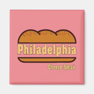 Philly Cheese Steak, Farben ändern, Text hinzufüge Magnet