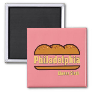 Philly Cheese Steak, Farben ändern, Text hinzufüge Magnet