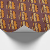 Philly Cheese Steak Unique Paper Geschenkpapier (Ecke)