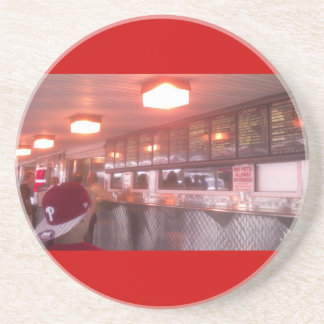 Philly Cheesesteak-Untersetzer Getränkeuntersetzer