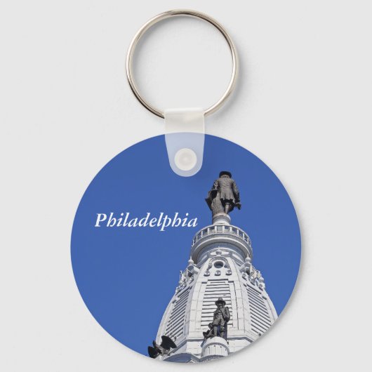 Philly City Hall Schlüsselanhänger (Vorderseite)