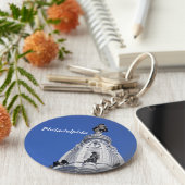 Philly City Hall Schlüsselanhänger (Seite)