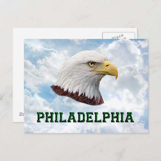 Philly Eagle - Postkarte (Vorne/Hinten)
