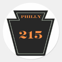 Philly Flyers PA 215 Punk hardcore Aufkleber