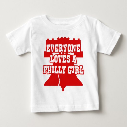Philly Girl Baby T-shirt (Vorderseite)