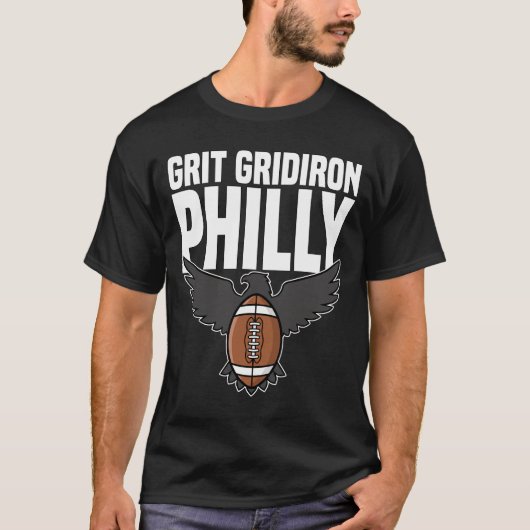 PHILLY GRIT GRIDIRON - PHILADELPHIA FOOTBALL T-Shirt (Vorderseite)