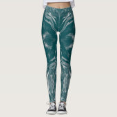 Philly grüne Leggings (Vorderseite)
