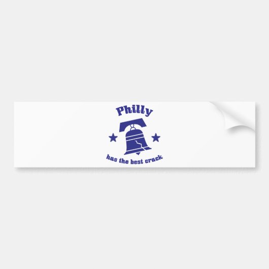 Philly hat den besten Sprung Autoaufkleber (Vorne)