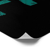 Philly Hungry Hunde laufen schneller Poster (Ecke)